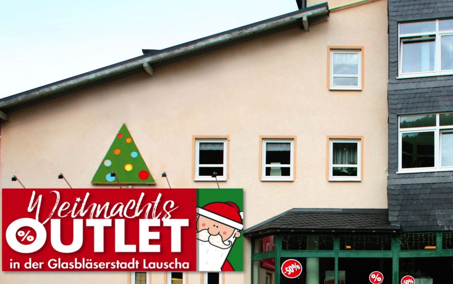 Lauschaer Kugelmarkt Weihnachts OUTLET Lauscha