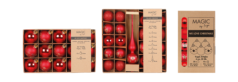 Christmas Balls value | of Decor Christmas good | MAGIC Inge Inges by